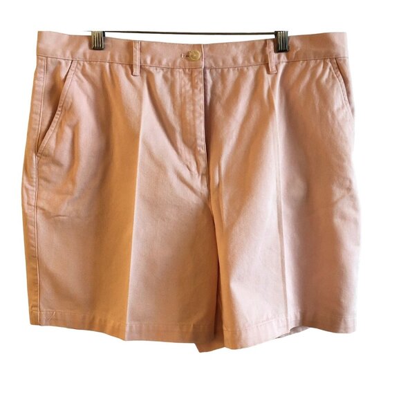 Ralph Lauren Women's Pink Bermuda Shorts- Size-16 - Picture 2 of 6